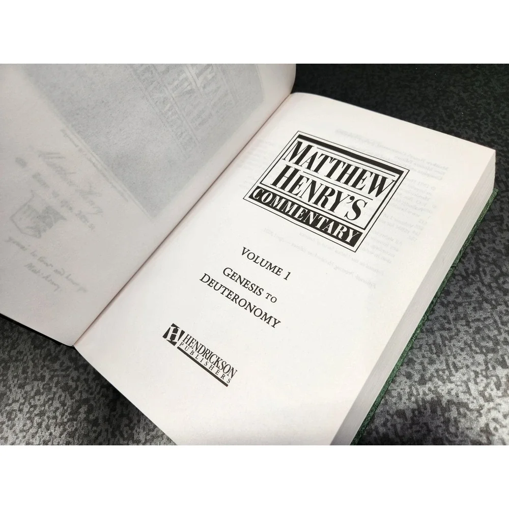 Hendrickson Publishers matthew henry